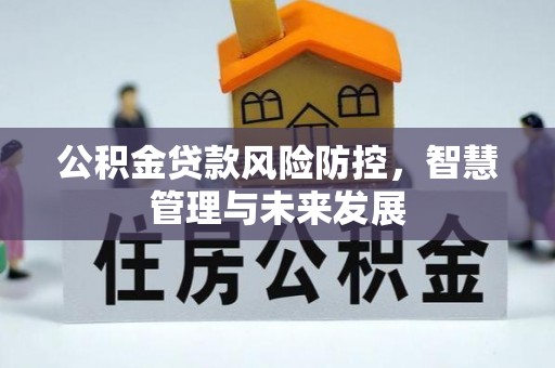 巫溪公积金贷款风险防控，智慧管理与未来发展