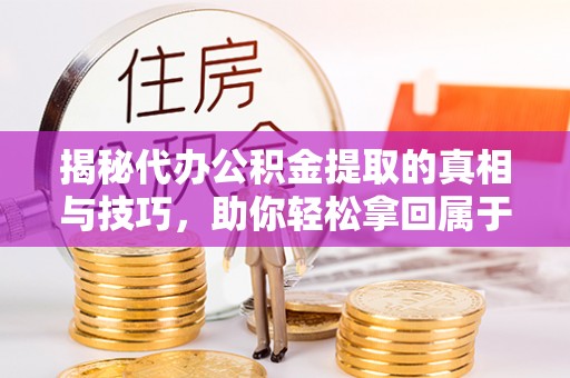 巫溪揭秘代办公积金提取的真相与技巧，助你轻松拿回属于你的钱