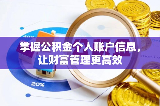 巫溪掌握公积金个人账户信息，让财富管理更高效