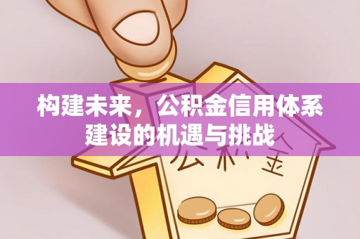 巫溪构建未来，公积金信用体系建设的机遇与挑战