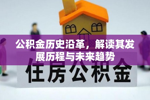 巫溪公积金历史沿革，解读其发展历程与未来趋势