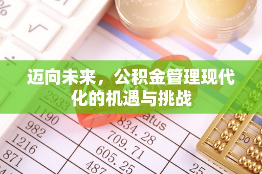 巫溪迈向未来，公积金管理现代化的机遇与挑战