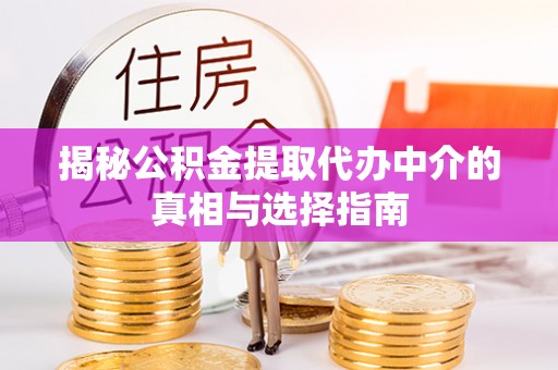 巫溪揭秘公积金提取代办中介的真相与选择指南