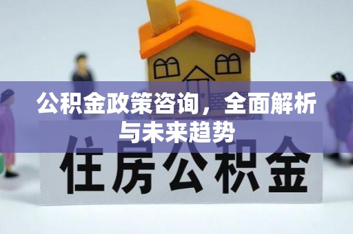 巫溪公积金政策咨询，全面解析与未来趋势